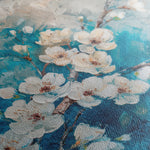 Floral 481 Canvas Art 60 x 40 cm / Black