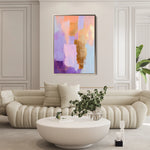 Abstract 482 Canvas Art 60 x 40 cm / Black