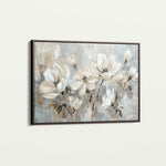 Floral 483 Canvas Art 60 x 40 cm / Black