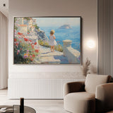 Landscape 483 Canvas Art 60 x 40 cm / Black