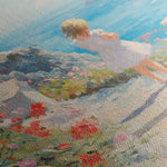 Landscape 483 Canvas Art 60 x 40 cm / Black