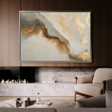 Abstract 484 Canvas Art 60 x 40 cm / Black
