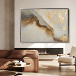 Abstract 484 Canvas Art 60 x 40 cm / Black