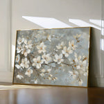 Floral 484 Canvas Art 60 x 40 cm / Black