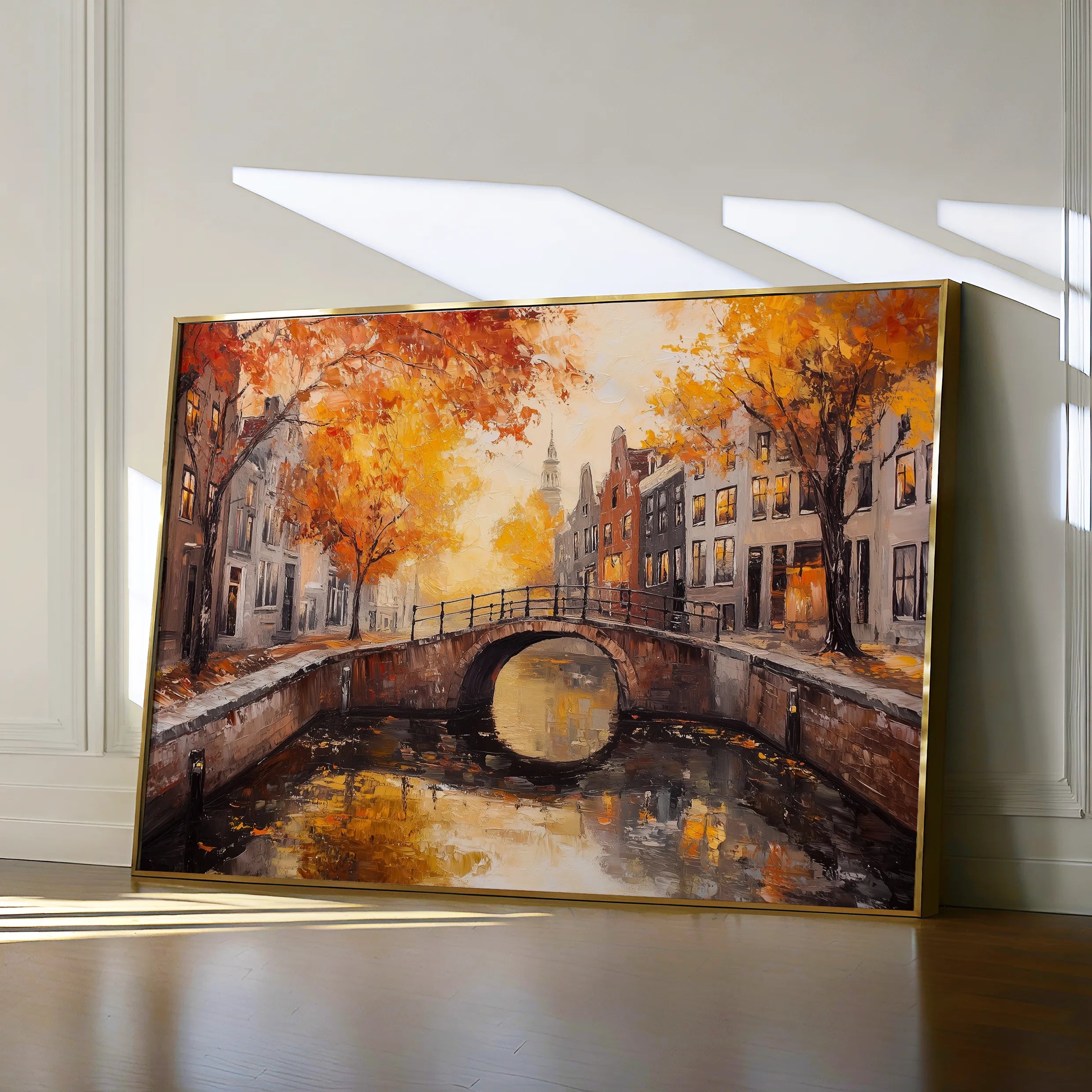 Landscape 487 Canvas Art 60 x 40 cm / Black