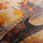 Landscape 487 Canvas Art 60 x 40 cm / Black