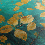 Floral 488 Canvas Art 60 x 40 cm / Black