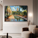 Landscape 488 Canvas Art 60 x 40 cm / Black