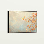Floral 489 Canvas Art 60 x 40 cm / Black