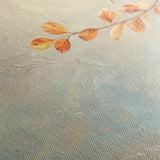 Floral 489 Canvas Art 60 x 40 cm / Black