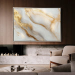 Abstract 490 Canvas Art 60 x 40 cm / Black