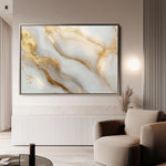 Abstract 490 Canvas Art 60 x 40 cm / Black