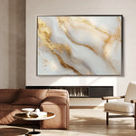 Abstract 490 Canvas Art 60 x 40 cm / Black