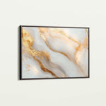 Abstract 490 Canvas Art 60 x 40 cm / Black