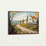 Landscape 490 Canvas Art 60 x 40 cm / Black