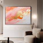 Abstract 491 Canvas Art 60 x 40 cm / Black