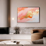 Abstract 491 Canvas Art 60 x 40 cm / Black