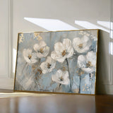 Floral 491 Canvas Art 60 x 40 cm / Black