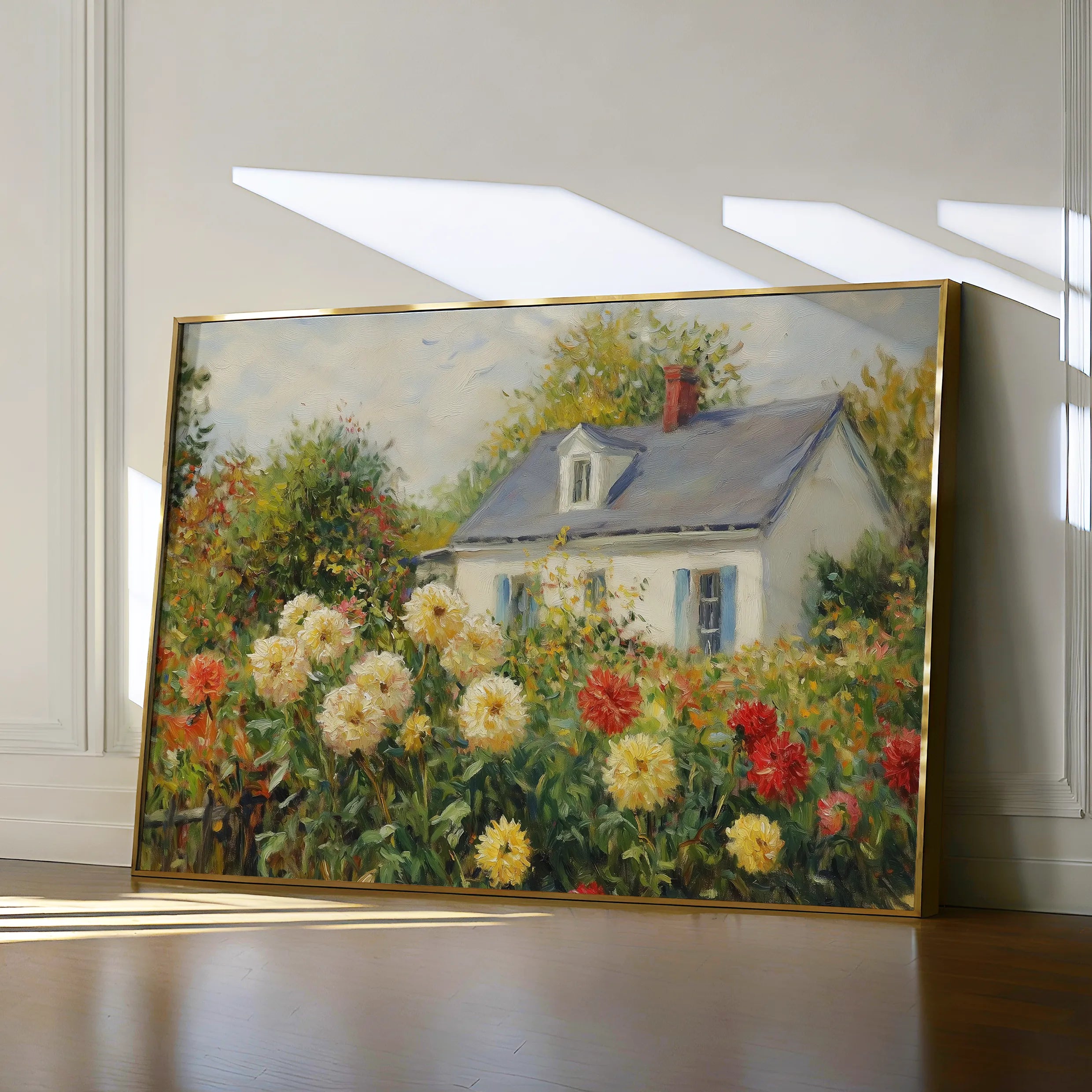 Landscape 491 Canvas Art 60 x 40 cm / Black