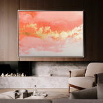 Abstract 492 Canvas Art 60 x 40 cm / Black
