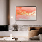 Abstract 492 Canvas Art 60 x 40 cm / Black