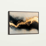 Abstract 493 Canvas Art 60 x 40 cm / Black