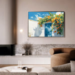 Landscape 493 Canvas Art 60 x 40 cm / Black