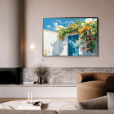 Landscape 493 Canvas Art 60 x 40 cm / Black