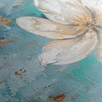 Floral 494 Canvas Art 60 x 40 cm / Black