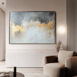 Abstract 500 Canvas Art 60 x 40 cm / Black