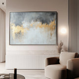 Abstract 500 Canvas Art 60 x 40 cm / Black