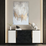 Abstract 501 Canvas Art 60 x 40 cm / Black