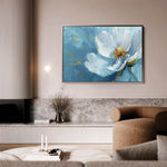 Floral 501 Canvas Art 60 x 40 cm / Black
