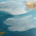 Floral 501 Canvas Art 60 x 40 cm / Black