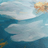 Floral 501 Canvas Art 60 x 40 cm / Black