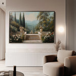 Landscape 501 Canvas Art 60 x 40 cm / Black