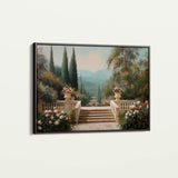 Landscape 501 Canvas Art 60 x 40 cm / Black
