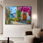 Landscape 502 Canvas Art 60 x 40 cm / Black