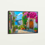 Landscape 502 Canvas Art 60 x 40 cm / Black