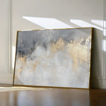 Abstract 503 Canvas Art 60 x 40 cm / Black