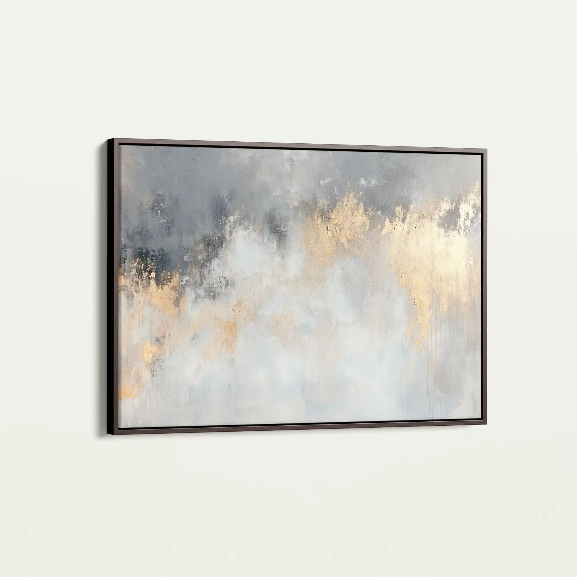 Abstract 503 Canvas Art 60 x 40 cm / Black