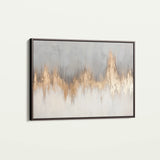 Abstract 504 Canvas Art 60 x 40 cm / Black
