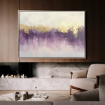 Abstract 505 Canvas Art 60 x 40 cm / Black
