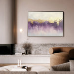 Abstract 505 Canvas Art 60 x 40 cm / Black