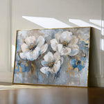 Floral 505 Canvas Art 60 x 40 cm / Black