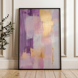 Abstract 506 Canvas Art 60 x 40 cm / Black