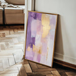 Abstract 506 Canvas Art 60 x 40 cm / Black