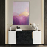 Abstract 507 Canvas Art 60 x 40 cm / Black