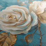 Floral 507 Canvas Art 60 x 40 cm / Black