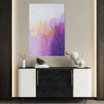 Abstract 508 Canvas Art 60 x 40 cm / Black